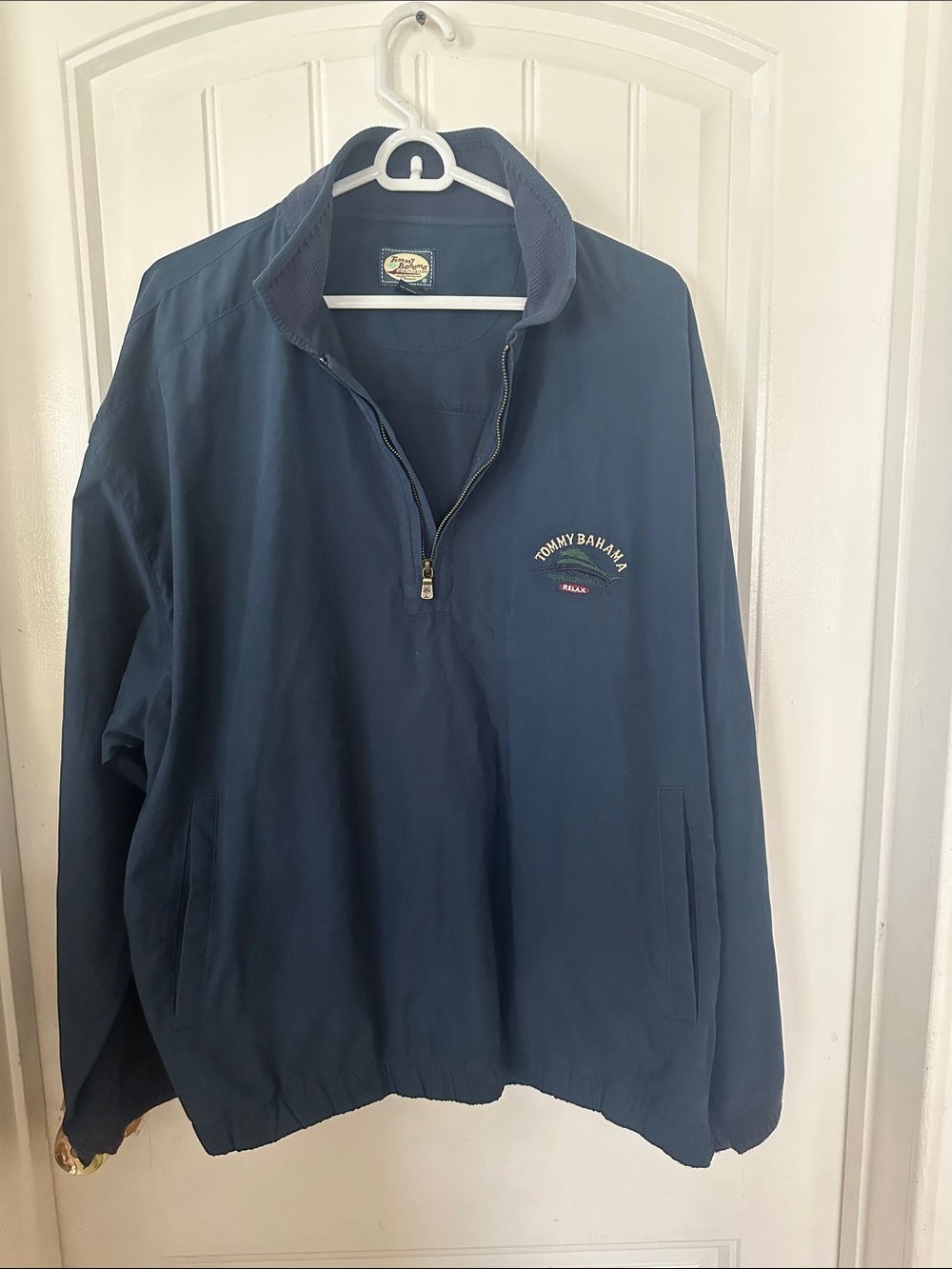 Vintage Tommy Bahama pullover Windbreaker/Jacket L